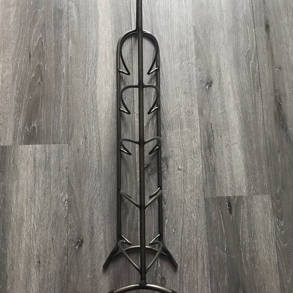 🍷 Charcoal Metal Wine Rack 🍷 - Picture 5 of 6